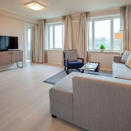 Duenenresidenz Prora - Mit Meerblick, 3 Schlafzimmern, Balkon Und Sauna Np-306 アパート *