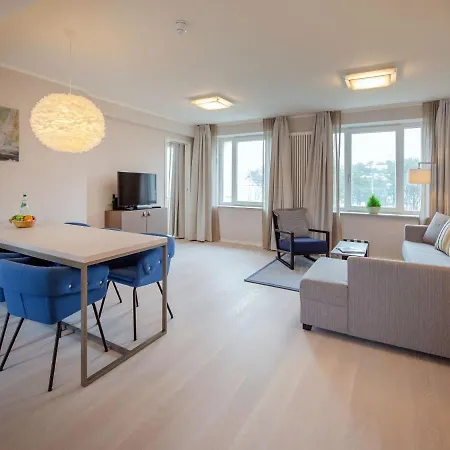 Appartement Duenenresidenz Prora - Mit Meerblick, 3 Schlafzimmern, Balkon Und Sauna Np-306 Binz