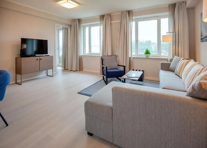 Dünenresidenz Prora - Mit Meerblick, 3 Schlafzimmern, Balkon Und Sauna Np-306 Apartment *
